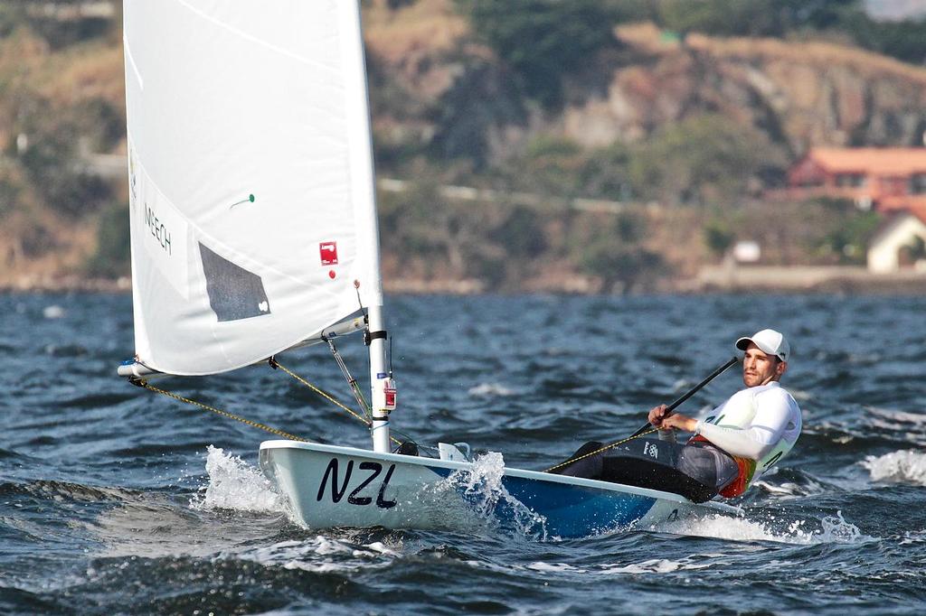 Sam Meech (NZL) Mens Laser Race 1, Day 2 © Richard Gladwell www.photosport.co.nz